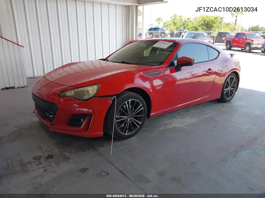 2013 Subaru Brz Limited VIN: JF1ZCAC10D2613034 Lot: 45504012