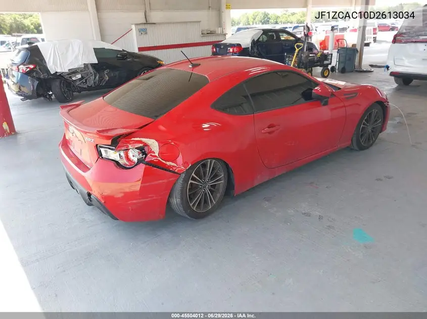 2013 Subaru Brz Limited VIN: JF1ZCAC10D2613034 Lot: 45504012