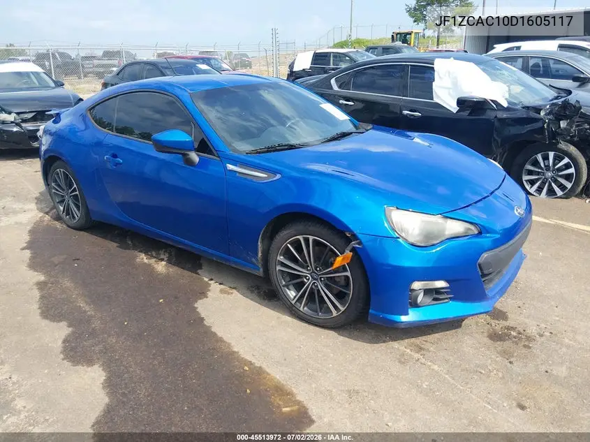 2013 Subaru Brz Limited VIN: JF1ZCAC10D1605117 Lot: 45513972