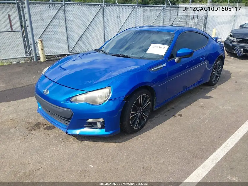 2013 Subaru Brz Limited VIN: JF1ZCAC10D1605117 Lot: 45513972