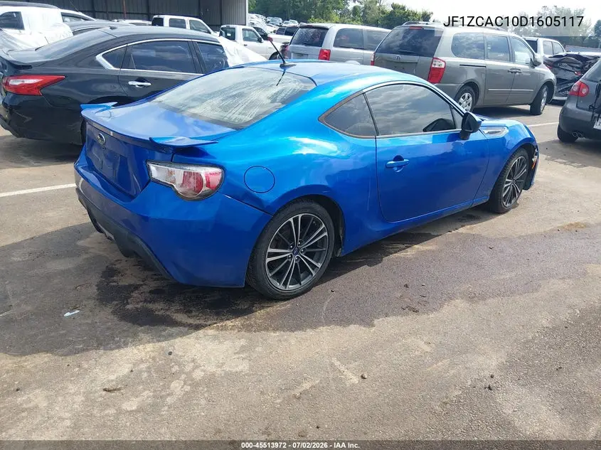 2013 Subaru Brz Limited VIN: JF1ZCAC10D1605117 Lot: 45513972