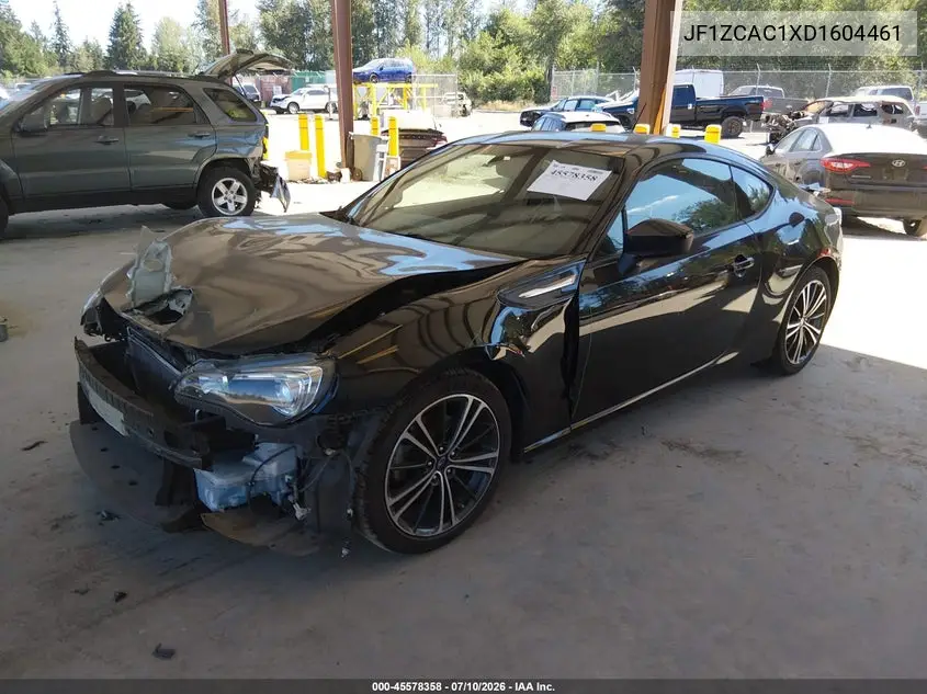 2013 Subaru Brz Limited VIN: JF1ZCAC1XD1604461 Lot: 45578358