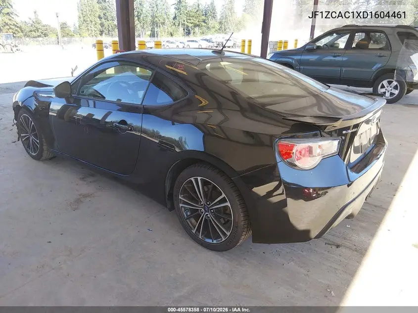 2013 Subaru Brz Limited VIN: JF1ZCAC1XD1604461 Lot: 45578358