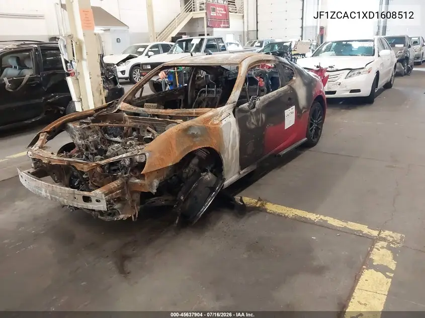 2013 Subaru Brz Limited VIN: JF1ZCAC1XD1608512 Lot: 45637904