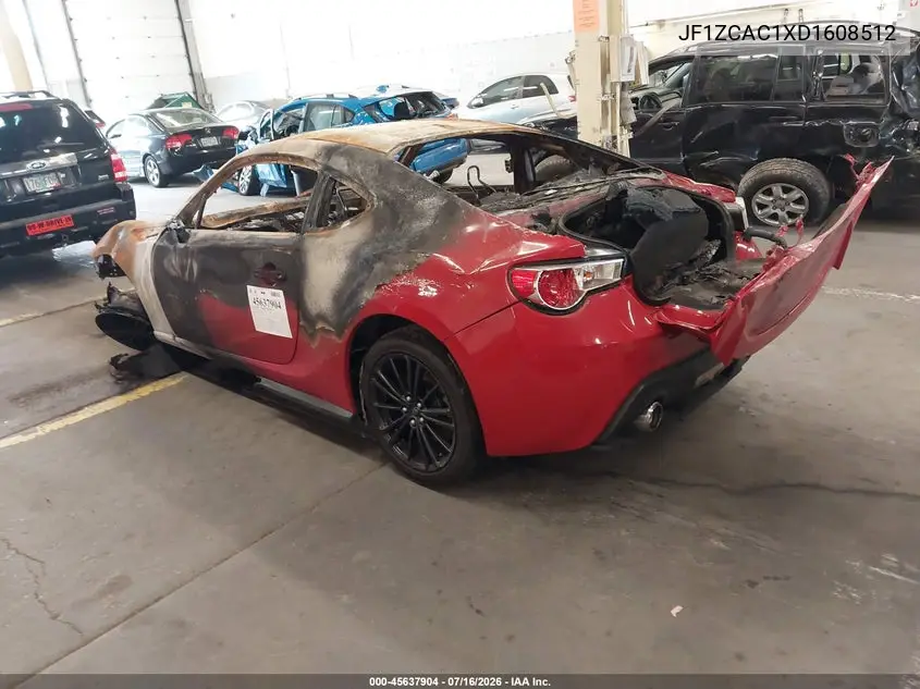 2013 Subaru Brz Limited VIN: JF1ZCAC1XD1608512 Lot: 45637904