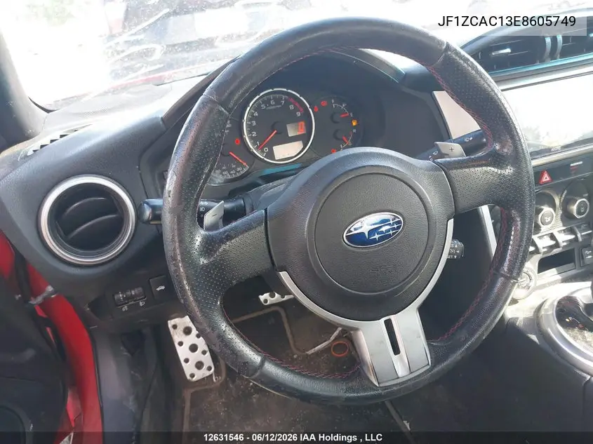 2014 Subaru Brz 2.0 Limited VIN: JF1ZCAC13E8605749 Lot: 12631546