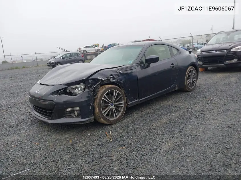 2014 Subaru Brz 2.0 Limited VIN: JF1ZCAC11E9606067 Lot: 12637493