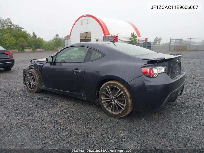 2014 Subaru Brz 2.0 Limited VIN: JF1ZCAC11E9606067 Lot: 12637493