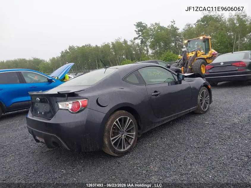 2014 Subaru Brz 2.0 Limited VIN: JF1ZCAC11E9606067 Lot: 12637493