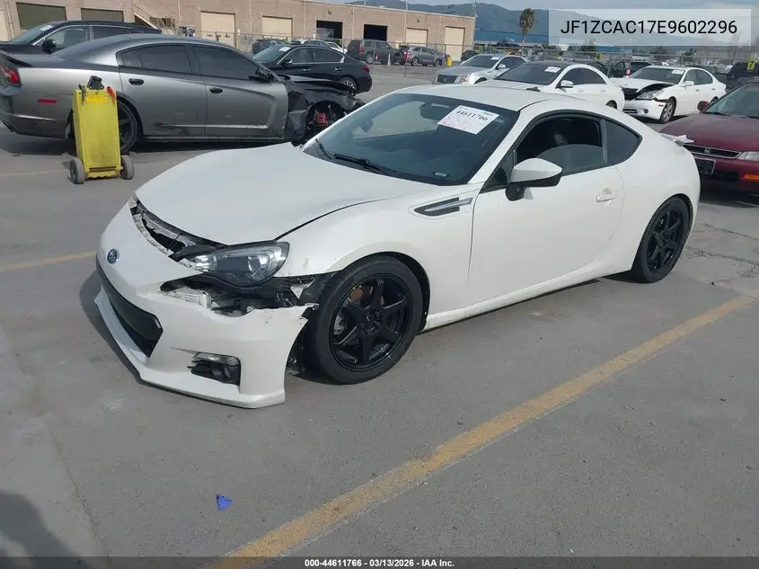 2014 Subaru Brz Limited VIN: JF1ZCAC17E9602296 Lot: 44611766