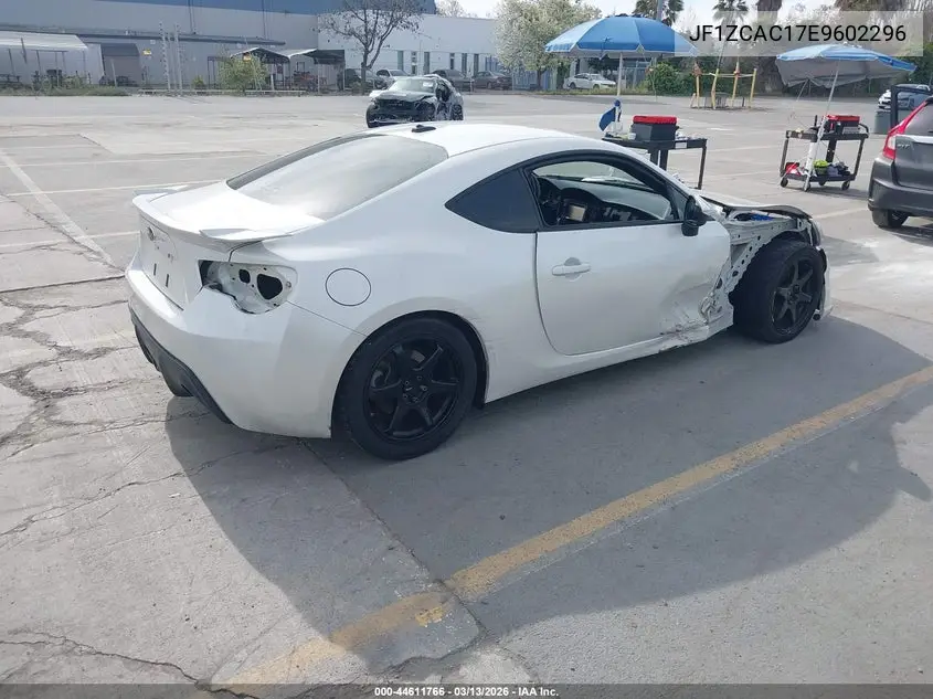 2014 Subaru Brz Limited VIN: JF1ZCAC17E9602296 Lot: 44611766