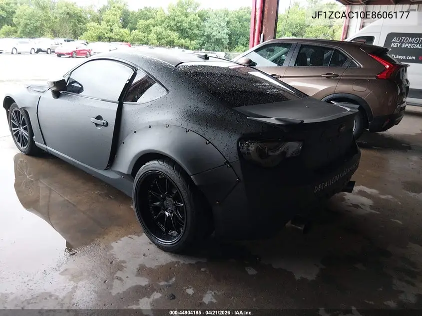 2014 Subaru Brz Limited VIN: JF1ZCAC10E8606177 Lot: 44904185
