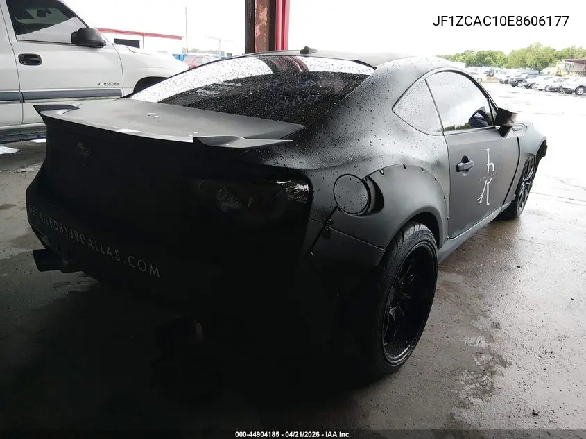 2014 Subaru Brz Limited VIN: JF1ZCAC10E8606177 Lot: 44904185