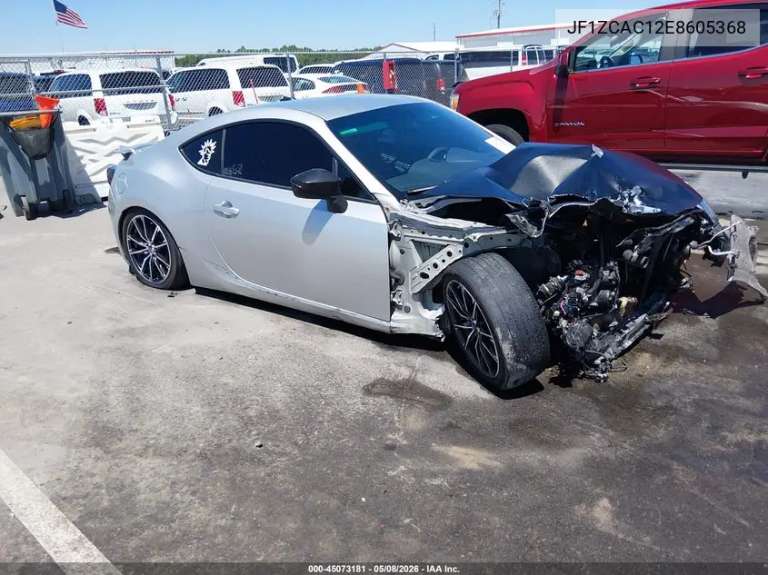 2014 Subaru Brz Limited VIN: JF1ZCAC12E8605368 Lot: 45073181