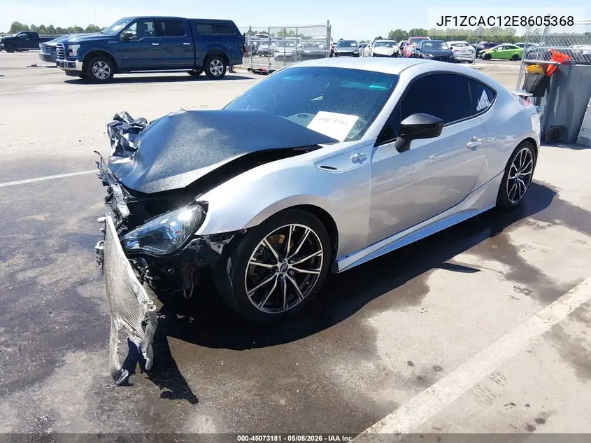 2014 Subaru Brz Limited VIN: JF1ZCAC12E8605368 Lot: 45073181