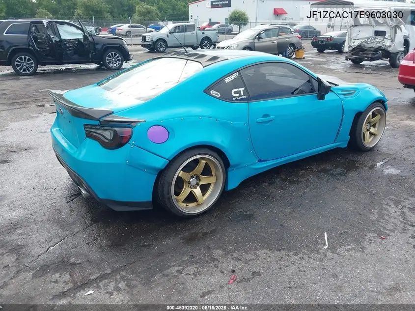 2014 Subaru Brz Limited VIN: JF1ZCAC17E9603030 Lot: 45392320
