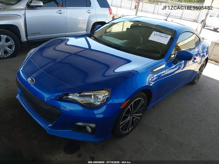 2014 Subaru Brz Limited VIN: JF1ZCAC18E9605482 Lot: 45556658