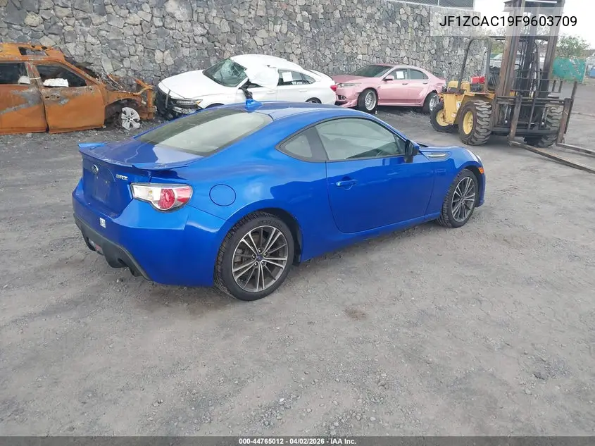 2015 Subaru Brz Limited VIN: JF1ZCAC19F9603709 Lot: 44765012