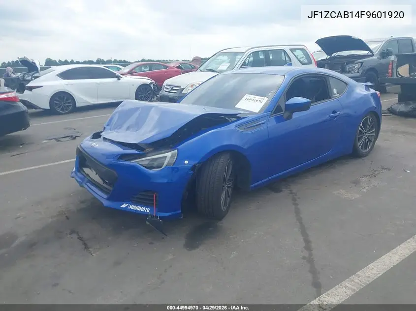 2015 Subaru Brz Premium VIN: JF1ZCAB14F9601920 Lot: 44994970