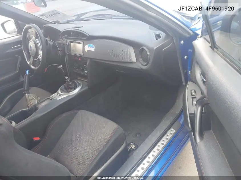 2015 Subaru Brz Premium VIN: JF1ZCAB14F9601920 Lot: 44994970