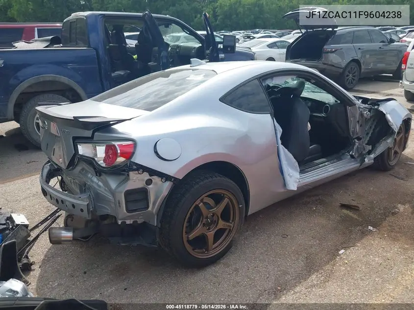 2015 Subaru Brz Limited VIN: JF1ZCAC11F9604238 Lot: 45118779