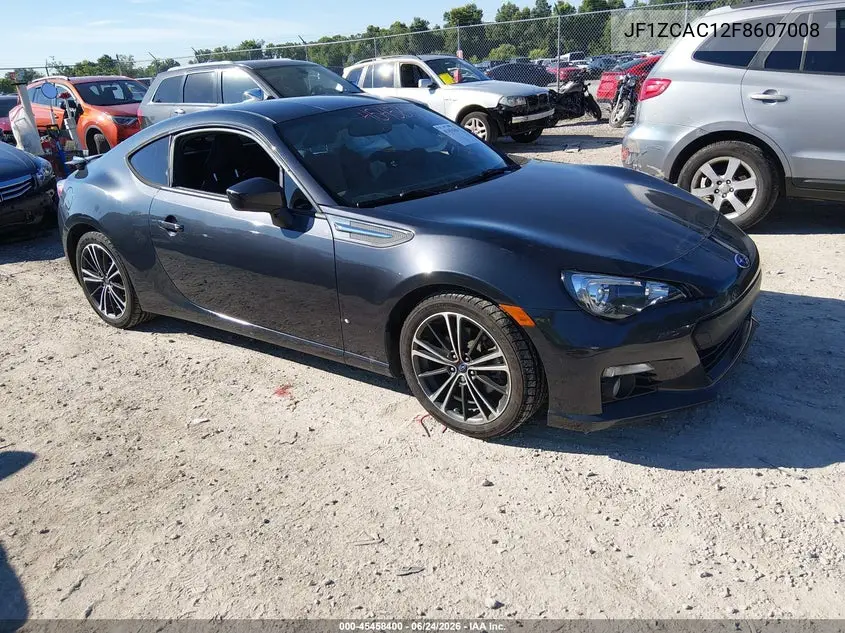 2015 Subaru Brz Limited VIN: JF1ZCAC12F8607008 Lot: 45458400