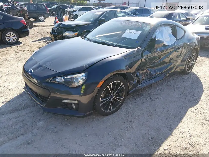 2015 Subaru Brz Limited VIN: JF1ZCAC12F8607008 Lot: 45458400