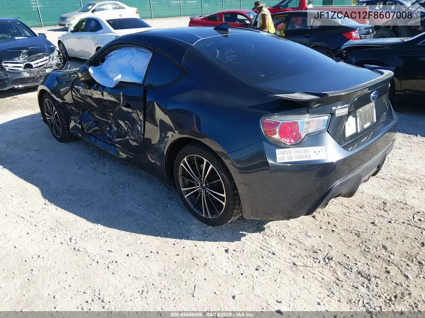 2015 Subaru Brz Limited VIN: JF1ZCAC12F8607008 Lot: 45458400