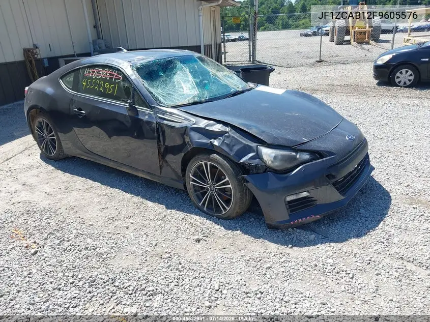 2015 Subaru Brz Premium VIN: JF1ZCAB12F9605576 Lot: 45522951