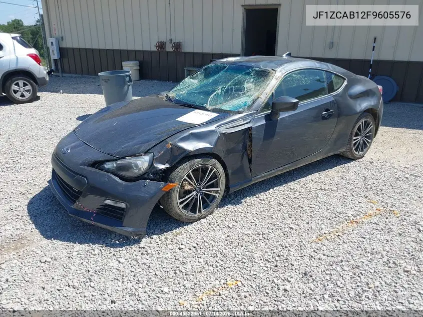 2015 Subaru Brz Premium VIN: JF1ZCAB12F9605576 Lot: 45522951