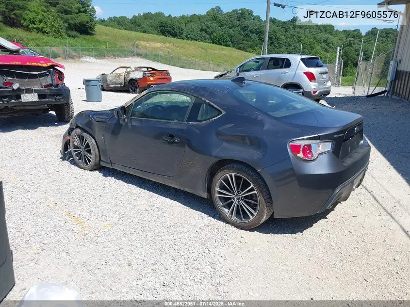 2015 Subaru Brz Premium VIN: JF1ZCAB12F9605576 Lot: 45522951