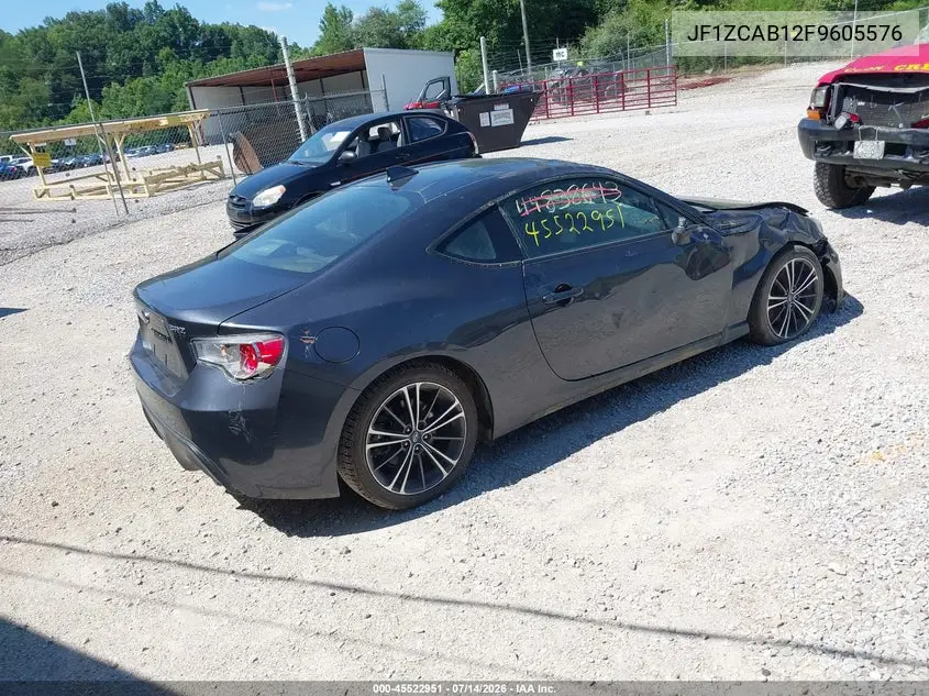 2015 Subaru Brz Premium VIN: JF1ZCAB12F9605576 Lot: 45522951