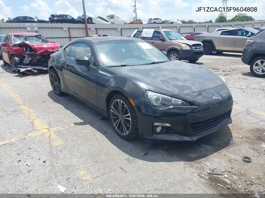 2015 Subaru Brz Limited VIN: JF1ZCAC15F9604808 Lot: 45554971