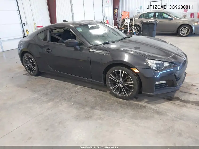 2016 Subaru Brz Premium VIN: JF1ZCAB13G9600811 Lot: 45407914