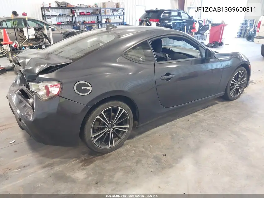 2016 Subaru Brz Premium VIN: JF1ZCAB13G9600811 Lot: 45407914