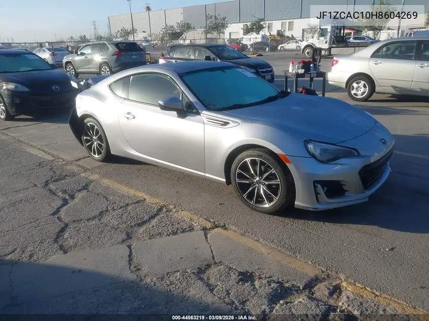 2017 Subaru Brz Limited VIN: JF1ZCAC10H8604269 Lot: 44563219