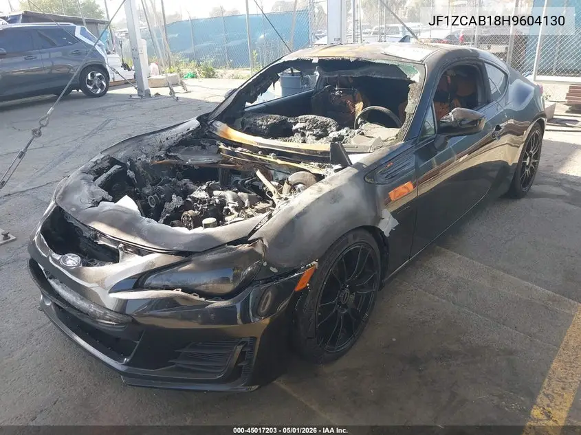 2017 Subaru Brz Premium VIN: JF1ZCAB18H9604130 Lot: 45017203