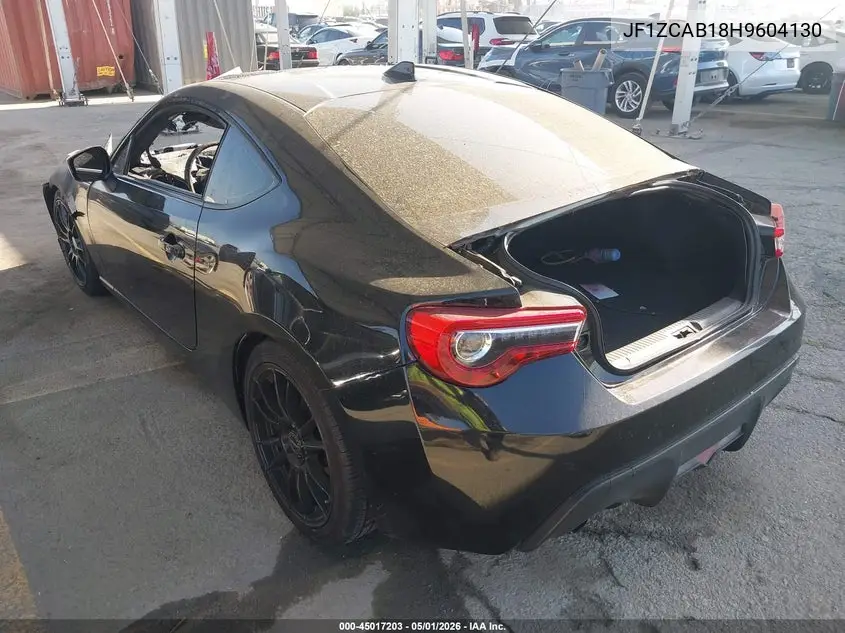 2017 Subaru Brz Premium VIN: JF1ZCAB18H9604130 Lot: 45017203