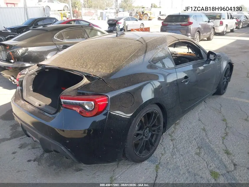 2017 Subaru Brz Premium VIN: JF1ZCAB18H9604130 Lot: 45017203