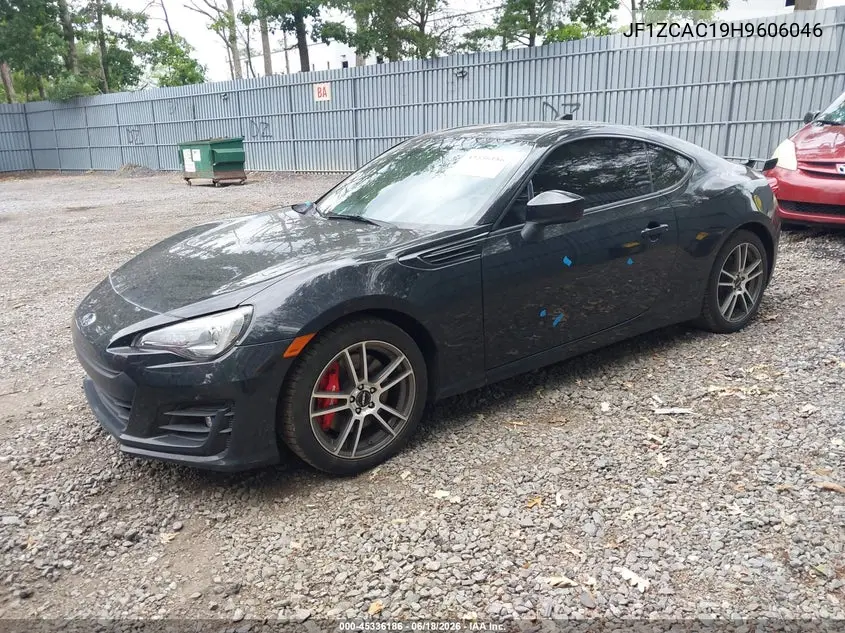 2017 Subaru Brz Limited VIN: JF1ZCAC19H9606046 Lot: 45336186