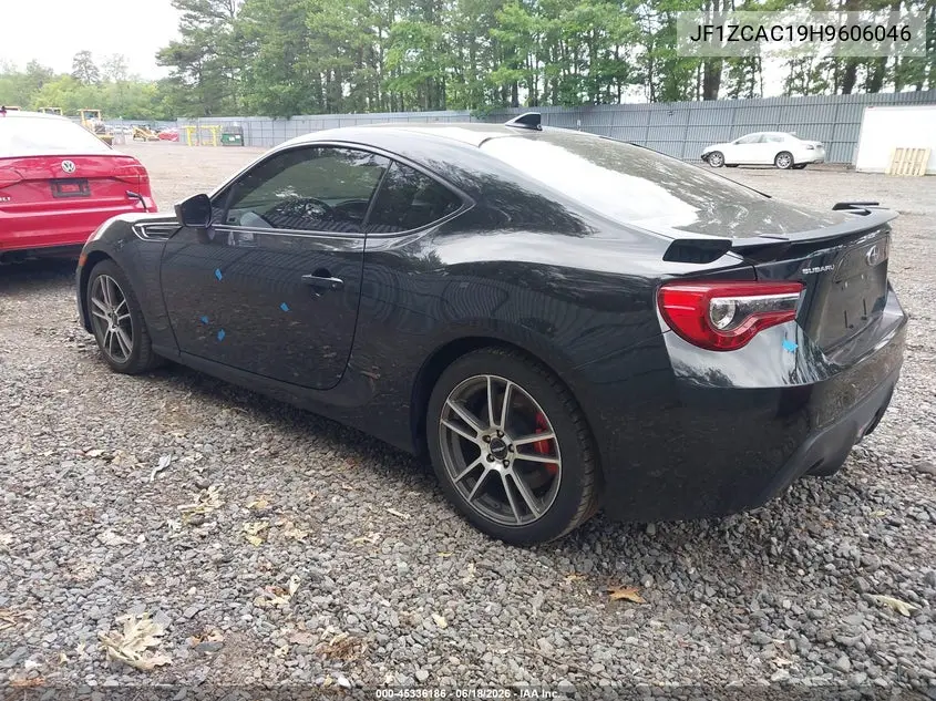 2017 Subaru Brz Limited VIN: JF1ZCAC19H9606046 Lot: 45336186