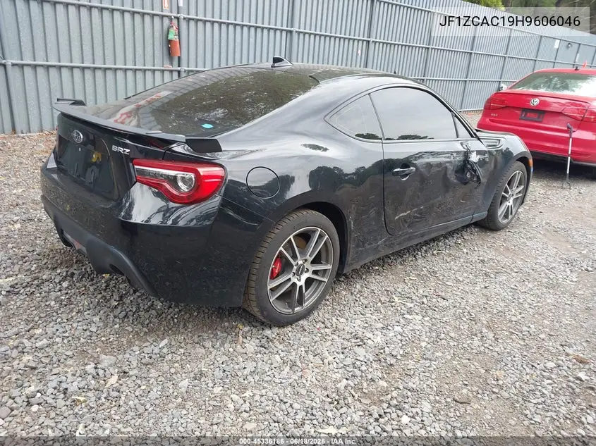2017 Subaru Brz Limited VIN: JF1ZCAC19H9606046 Lot: 45336186