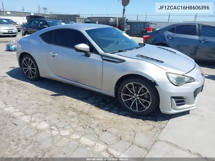 2017 Subaru Brz Limited VIN: JF1ZCAC16H8606396 Lot: 45614696