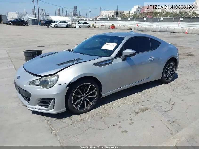 2017 Subaru Brz Limited VIN: JF1ZCAC16H8606396 Lot: 45614696