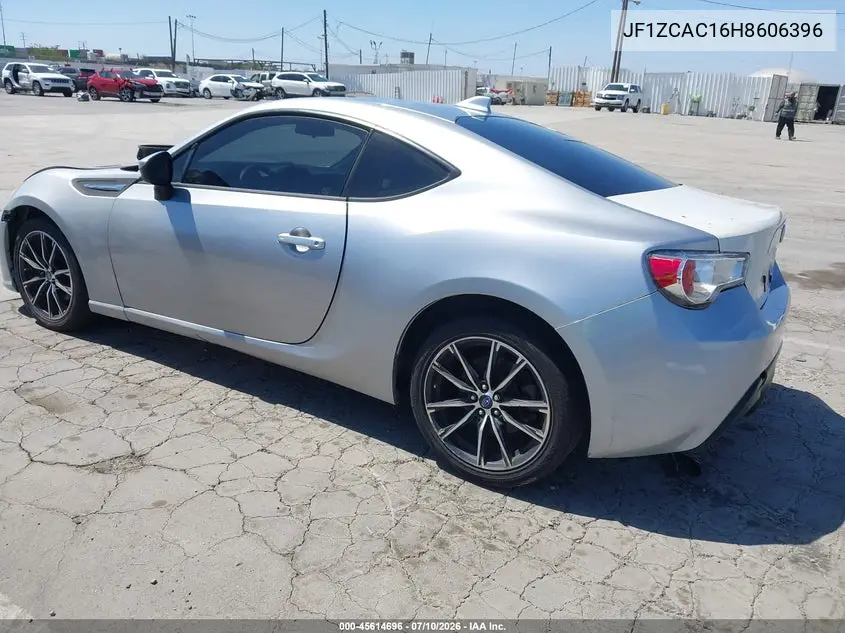 2017 Subaru Brz Limited VIN: JF1ZCAC16H8606396 Lot: 45614696