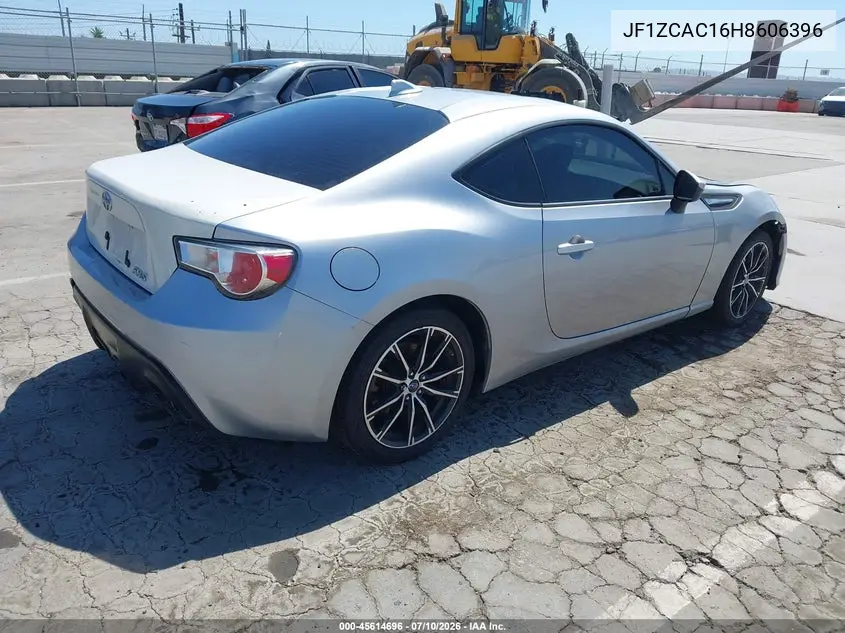2017 Subaru Brz Limited VIN: JF1ZCAC16H8606396 Lot: 45614696