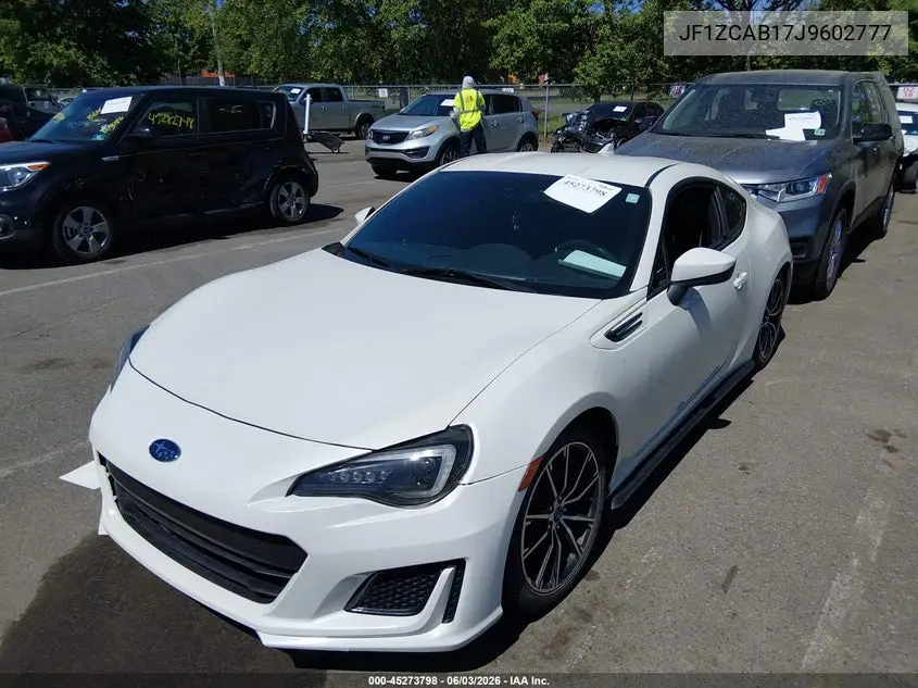 2018 Subaru Brz Premium VIN: JF1ZCAB17J9602777 Lot: 45273798