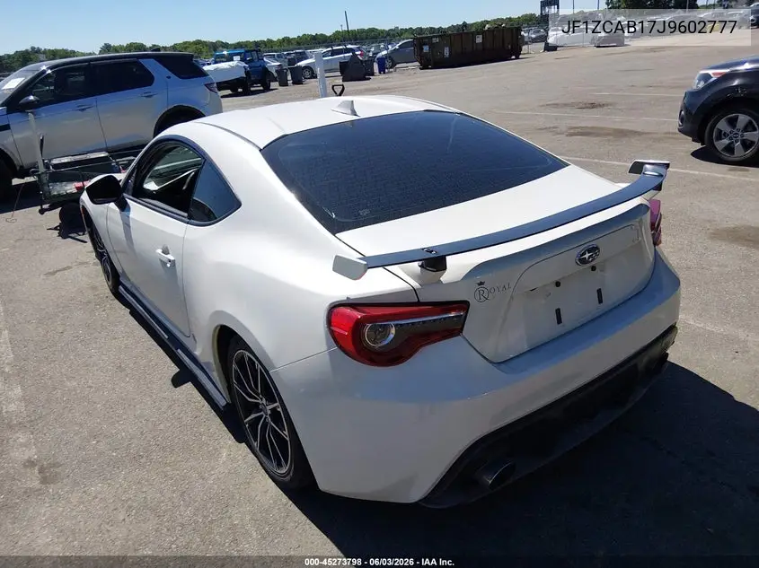 2018 Subaru Brz Premium VIN: JF1ZCAB17J9602777 Lot: 45273798