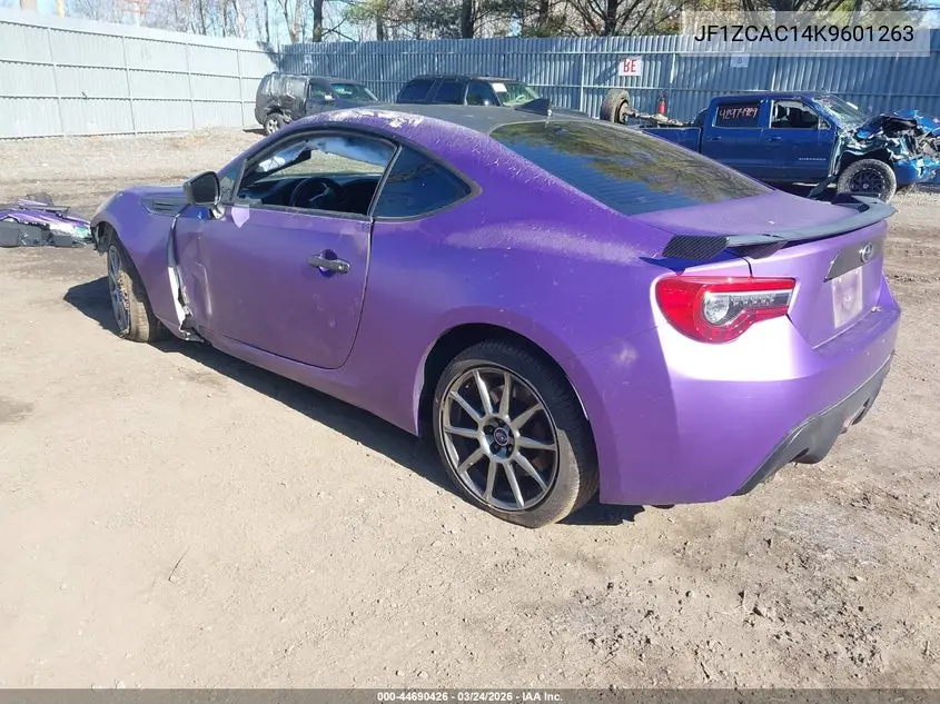 2019 Subaru Brz Limited VIN: JF1ZCAC14K9601263 Lot: 44690426