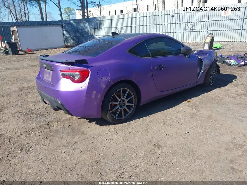 2019 Subaru Brz Limited VIN: JF1ZCAC14K9601263 Lot: 44690426